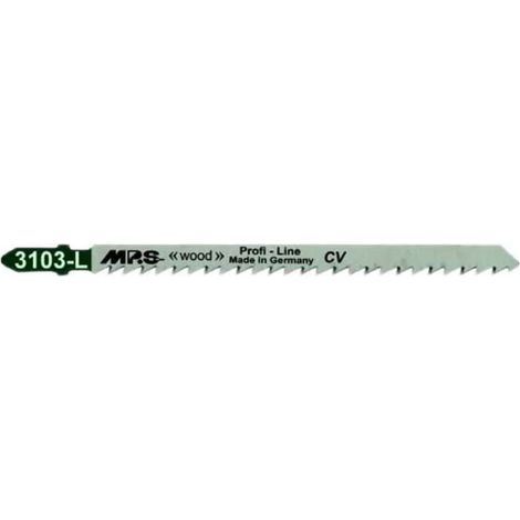 Lama per seghetto alternativo mega 3103-l-5 taglio dritto 132 mm