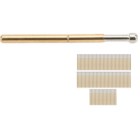 100 Stück große runde Prüfspitzen P125-D für elektronische Bauteile, Pogo-Pin-Prüfnadeln (1/5)