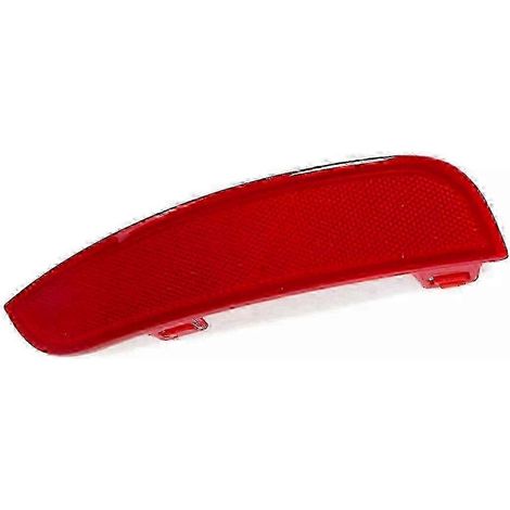 Adecuado para S40 V50 2008-2012 Par de lentes de reflectores de parachoques trasero izquierdo y derecho 30763345 30763346-jc（） (1/4)