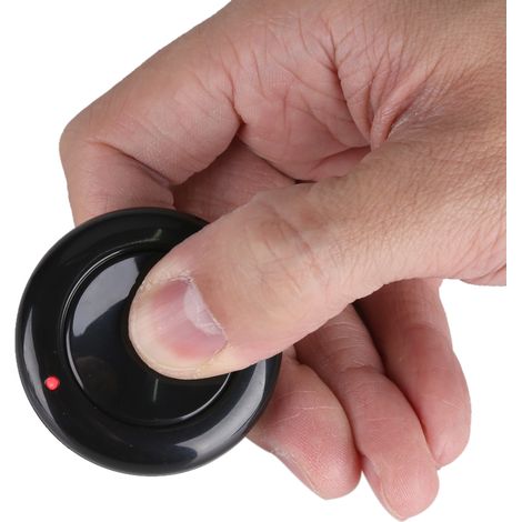 Interrupteur de télécommande sans fil adhésif rond EV1527 433 MHz (1/5)