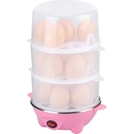 Cuiseur à œufs multifonction pour la maison, machine à cuire les œufs, ustensiles de cuisine, prise UE 220V (trois niveaux) (1/5)