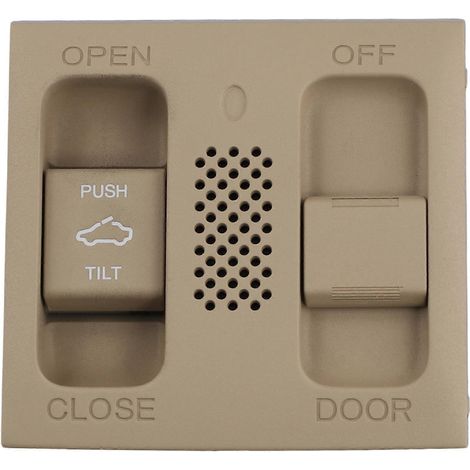 Interrupteur de toit ouvrant beige, bouton de liseuse, interrupteur de plafonnier pour Honda CRV, Civic, Spirior, Crosstour, 8e génération, Accord (1/5)