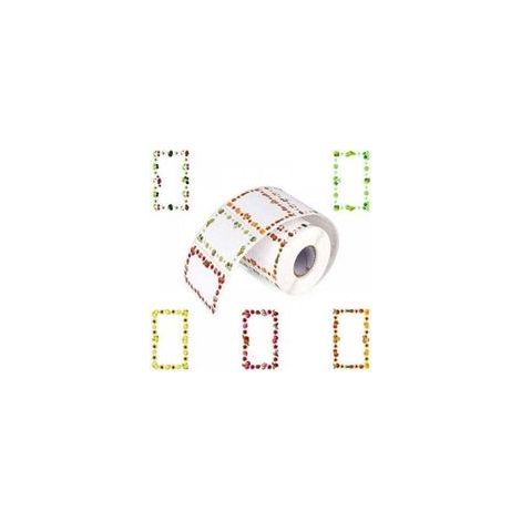 Étiquettes autocollantes pour pots de confiture – 250 unités, résistantes au congélateur et à l’humidité, format standard 4 x 4 cm (1/4)