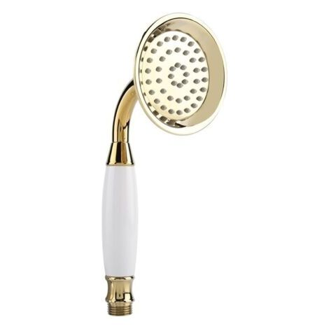 Pommeau de douche à main doré G1/2 ", pulvérisateur de salle de bains, douchette à main, accessoires pour la maison (1/5)