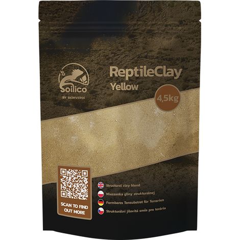 Soilico ReptileClay GELB 4,5 kg