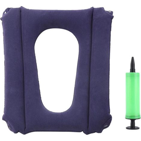 Coussins gonflables, coussins de personnes âgées anti-escarres, respirants et confortables Coussins de siège gonflables Coussins de hanche portables Coussins de fauteuil roulant pour handicapés