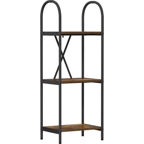 Étagère Chêne fumé 40 x 30 x 109 cm Bois d'ingénierie (1/5)