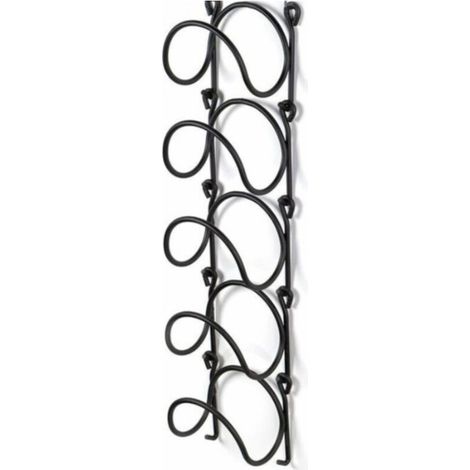 Toallero metálico de pared – accesorio de baño para toallas de baño y de mano -Crezuo