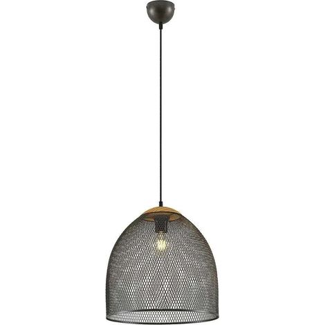 [NEUWERTIG] Lindby Monigo Pendelleuchte Nickel/Wood Hängelampe Deckenlampe Deckenleuchte