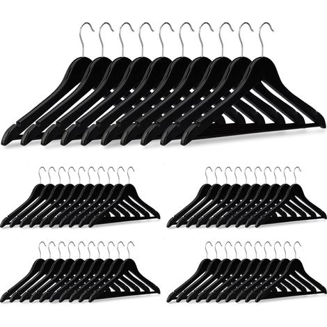 Perchas de madera - 50 uds