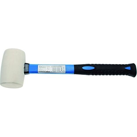 MARTEAU EN CAOUTCHOUC, TÊTE BLANCHE, 48 MM, 250 G (1/5)