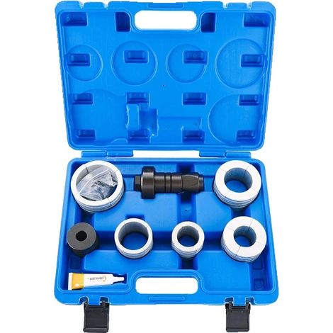 Expansor de tubo de escape, se expande de 1-5/8 pulgadas a 4-1/4 pulgadas, aluminio de grado aeroespacial, incluye 7 manguitos, apto para tubos metálicos, fácil de usar. (1/5)