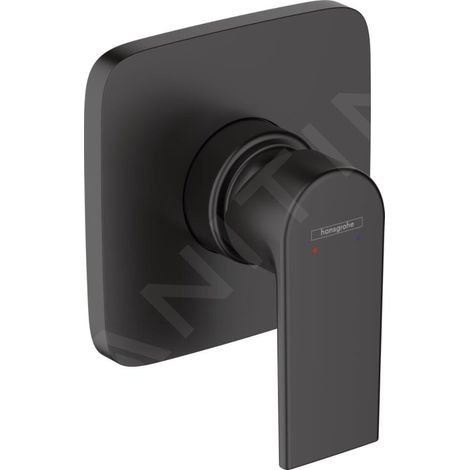 Hansgrohe Vernis Shape - Mitigeur de douche encastré, avec corps d’encastrement, noir mat 71662670 (1/3)
