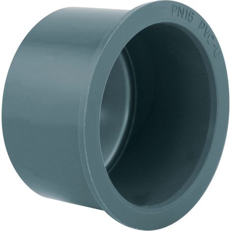 Bouchon PVC pression femelle à coller Ø 63 mm - Fitt (1/3)