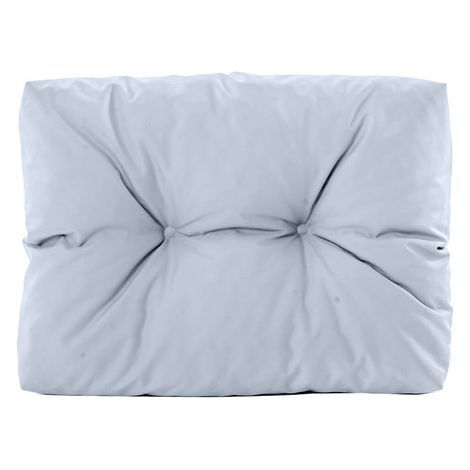 Gardenista - Cuscini per schienale capitonné per mobili da giardino, Cuscini per mobili in pallet resistenti all'acqua 60x48x7 cm con imbottitura - Grigio (Cuscini schienale destro) (1/5)