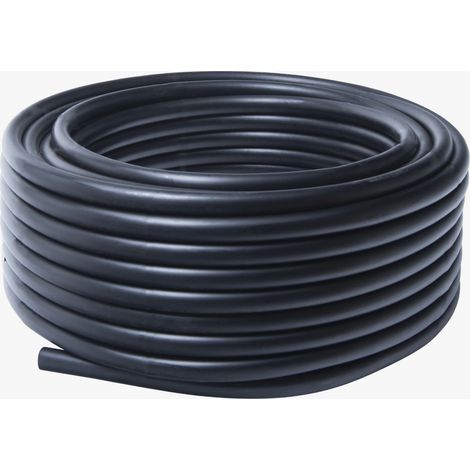 Tuyau d'irrigation en polypropylène 50m – Diamètre 25mm – Pression maximale 6 bars – Pour arrosage extérieur – Rain