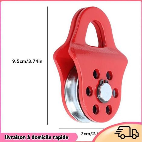 Treuil De Récupération - 3 T - Pour Camion Tracteur ATV UTV - Acier Haute Résistance - Diamètre Corde Max 8 Mm - 1 Pièce (1/4)