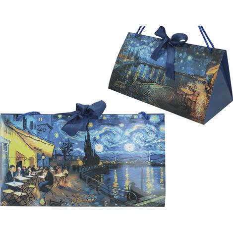 Juego de 6 bolsas decorativas - Inspiradas en las pinturas de V. van Gogh (carmani) (1/4)