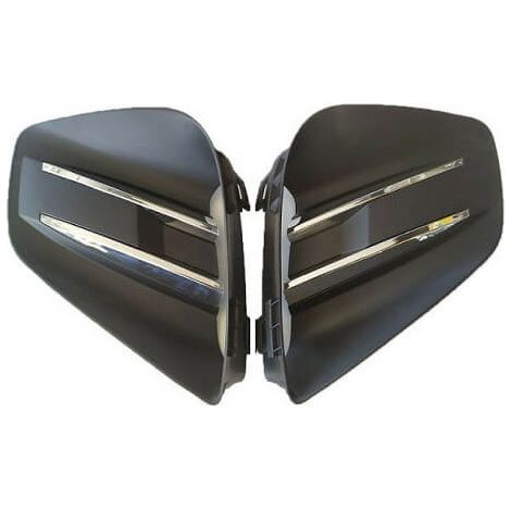 Grilles de pare-choc avant noires avec moulures chromées kit Renault Clio 5 phase 1 2019-2023