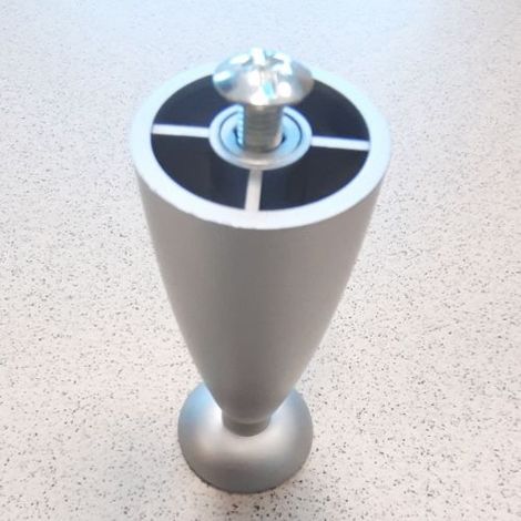 1PZ PIEDINO GRIGIO SATINATO X MOBILE BAGNO ANTONELLA