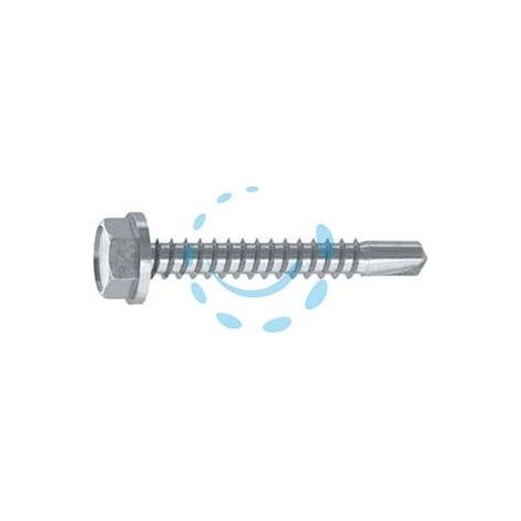 VITE TIRAFONDI PER METALLO TE AUTOPERF. ACCIAIO ZINCATO BLISTER - ø mm.6,3x50 in blister pz.20 (B)