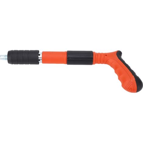 Cloueur manuel pour béton, Mini cloueur portable avec 150 clous, gants et mallette de rangement