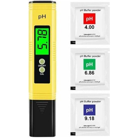 Digitaler pH-Tester, professioneller pH-Stift, hohe Präzision 0,01 pH, Messbereich 0-14 pH, idealer Wasser-pH-Tester für Trinkwasser im Haushalt, Schwimmbäder und mehr. (1/5)