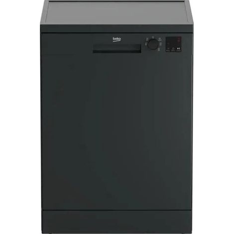 Beko DVN06431A Geschirrspüler Anthrazit 14 Maßgedecke