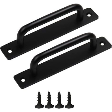 2er-Pack Aluminium-Schiebetürgriffe für Kleiderschranktüren, Balkontürgriff mit Schrauben, für Schranktüren (210 x 25 mm)