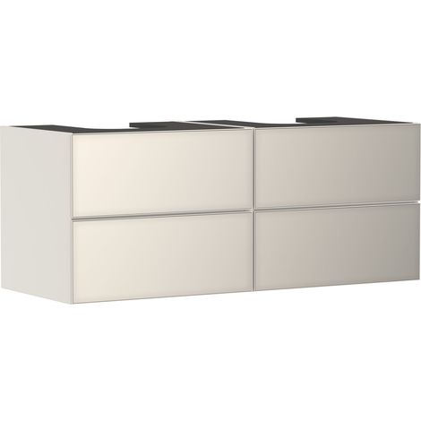 hansgrohe Xevolos E mueble bajo lavabo, 4 cajones, 2 huecos, (1/3)