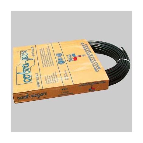 TUBO IN POLIETILENE RETICOLATO COBRA-PEX NERO - 22 x 3,0