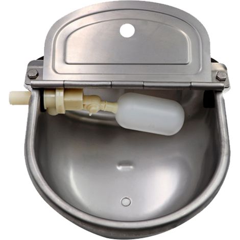1 Abreuvoir automatique en acier inoxydable 304 pour bétail chevaux moutons avec flotteur fixation murale (1/5)