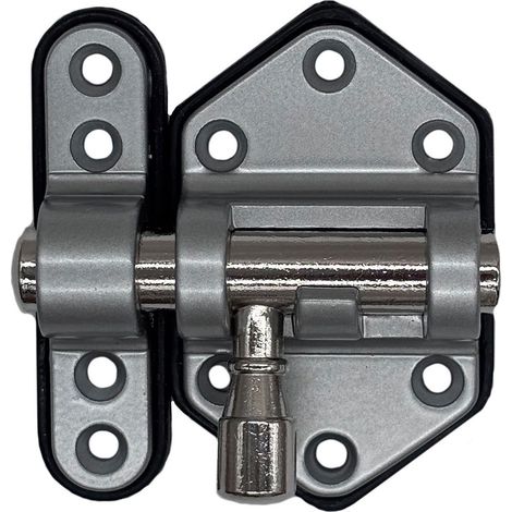 Verstärkter Stift Kunststoffsockel 50 mm Chrom matt