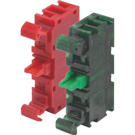Contatto ITH 1 NA 10A 250Vac Verde per centralino Gewiss GW74201