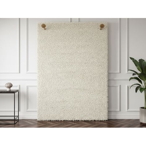 BOBOCHIC - Tapis shaggy NOKU uni 200x290 Beige (1/5)