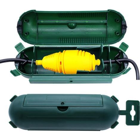 CCYKXAA 2PCS Waterproof Box for Outdoor Electrical Connections Perfect for Garden and DIY (1/5)