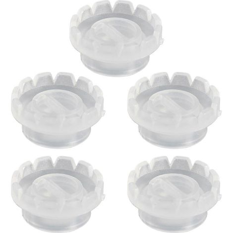 100 coupelles pour greffe de cils, coupelles de greffe de cils en forme de fleur, coupelles de colle à floraison rapide.-100pcs (1/4)