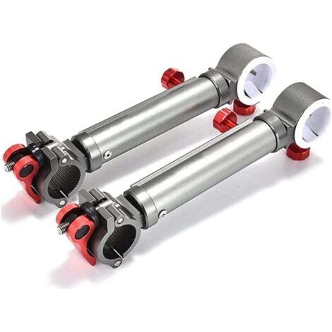 Stück Angelstuhl-Regenschirmhalter Universal-Schirmständer-Befestigungswerkzeuge 360°-Befestigungsclip (Silber)