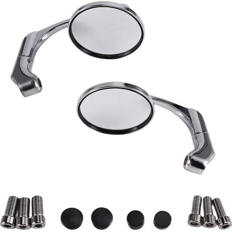 Rétroviseur universe pour moto (8 mm y 10 mm) compatible con scooters cafe racer y street race. Retrovisor lateral de seguridad para la circulación. (1/5)