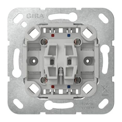 Gira Interruttore a bilico Off 2 poli senza telaio Inserto [381200], 3812 00