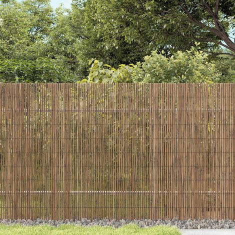 Gartenzaun Natur vidaXL