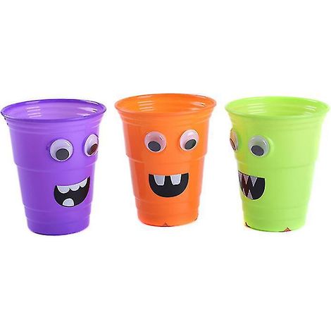 Lot de 3 gobelets d'Halloween pour décorations d'Halloween (1/3)
