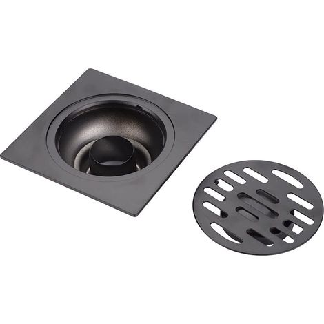 Drain de Douche Anti Odeur Siphon De Sol en Acier Inoxydable pour Salle De Bain Evacuateur Drain de Plancher pour Machine à Laver Toilette Cabine Douche Cuisine (Common Floor Drain) (1/5)