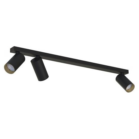 Barre spots plafond Nowodvorski MONO 7767 LED noir/or