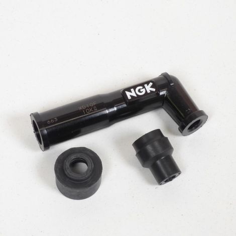 entstörung ngk für auto xd10f / 102° schwarz 10 kohms neu (1/2)