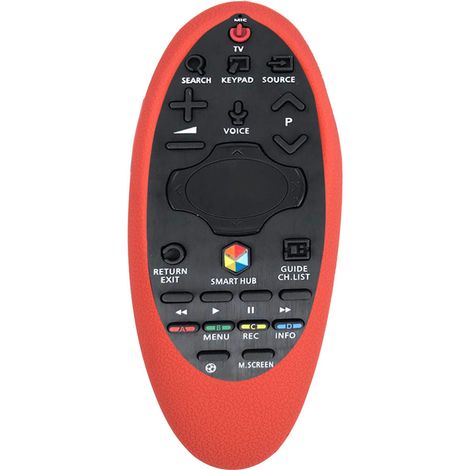 Coque en silicone souple pour télécommande Samsung TV BN94-07557 A07469U A55 H6400J, rouge (1/5)