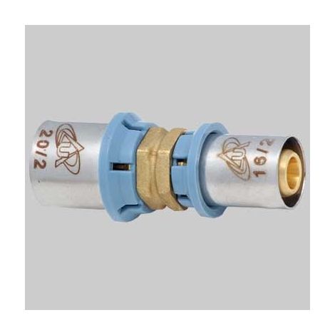 RACCORDO DIRITTO DOPPIO RIDOTTO DELT ALL - 63 x 50