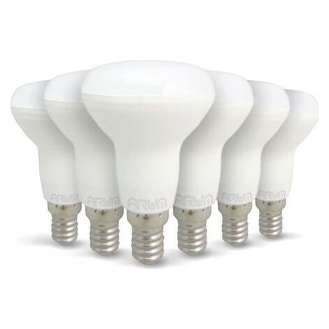 ZOLGINAH 6er-Pack E14 R50 6W LED-Lampen (entspricht 50W) – Warmweiß 2700K (1/5)
