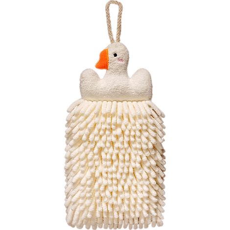 Adatto per asciugamani in microfibra ciniglia spessa e assorbente, asciugamani in spugna super assorbenti, asciugamani decorativi in peluche da appendere, adatti per cucine e bagni (confezione singola