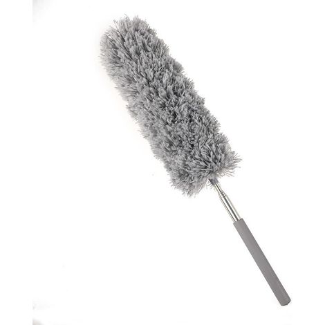 Plumeau Poussière,Plumeau Télescopique Microfibre avec Poignée en Acier Inoxydable Plumeaus Lavable Parfait pour éliminer la Poussière chez Vous ou dans Votre Voiture (1/5)